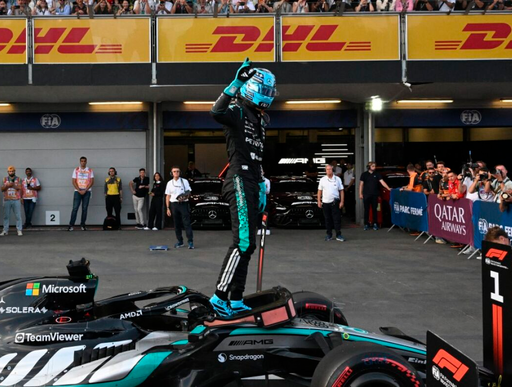George Russell Brilha no Azerbaijão: Um Triunfo Marcante na F1