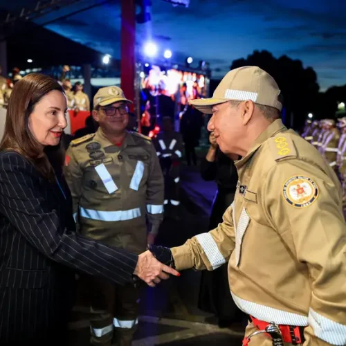 Governadora Hana Ghassan oficializa a maior promoção da história do Corpo de Bombeiros, para 580 militares