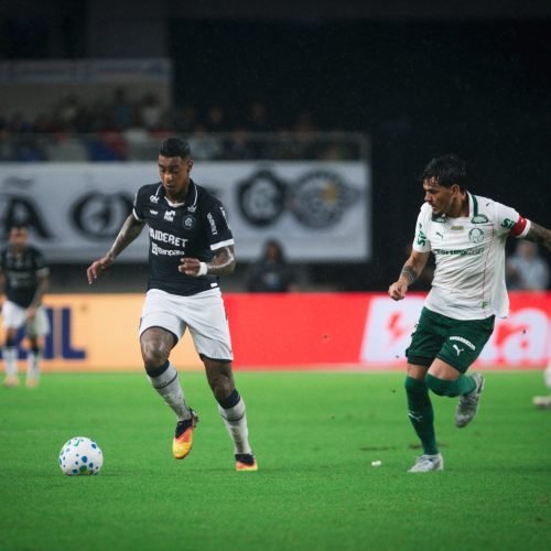 Sob chuva e polêmicas de VAR, Remo e Palmeiras empatam em tarde movimentada no Mangueirão