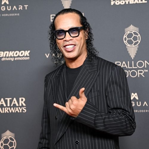 1 de 1 Ronaldinho Gaúcho no prêmio Bola de Ouro - Foto: Stephane Cardinale – Corbis/Corbi...