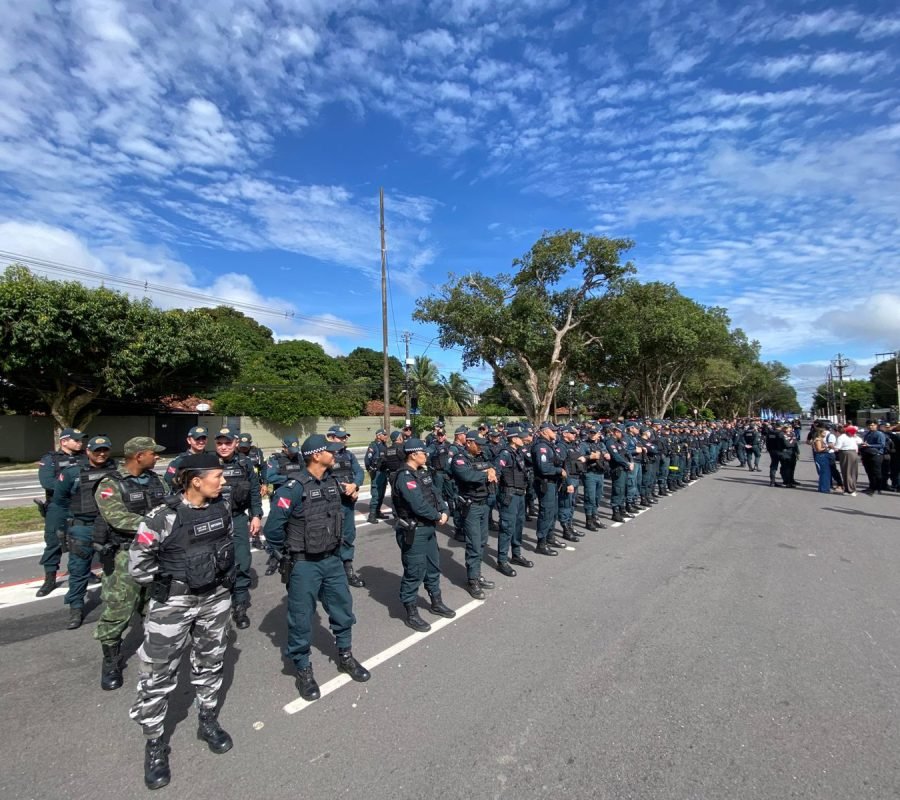 A governadora Hana Ghassan, deu início nesta quinta-feira, 16, em Belém, a mega operação “Escudo Feminino”, com ações em 85 municípios paraenses.
