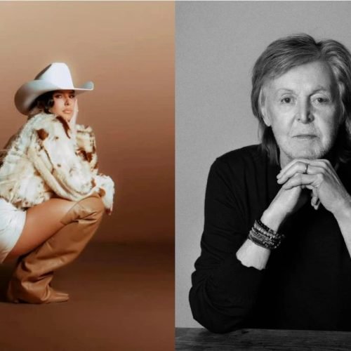 1 de 1 Montagem com fotos de Ana Castela e Paul McCartney - Foto: Reprodução/Instagram