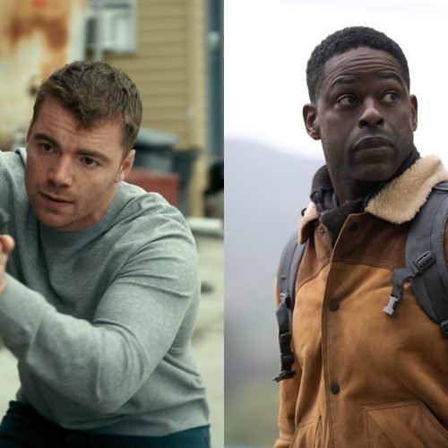 1 de 1 Montagem de imagens mostra cena das séries O Agente Noturno (à esquerda) e Paradise (à ...