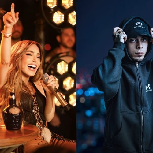 1 de 1 Montagem com as fotos de Manu Bahtidão e MC Tuto lado a lado - Metrópoles - Foto: Walace...